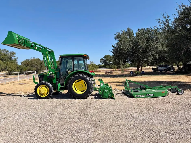 2019 John Deere 5055E 4WD CAB Tractor - Complete Package